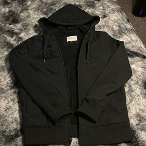 Black zip up
